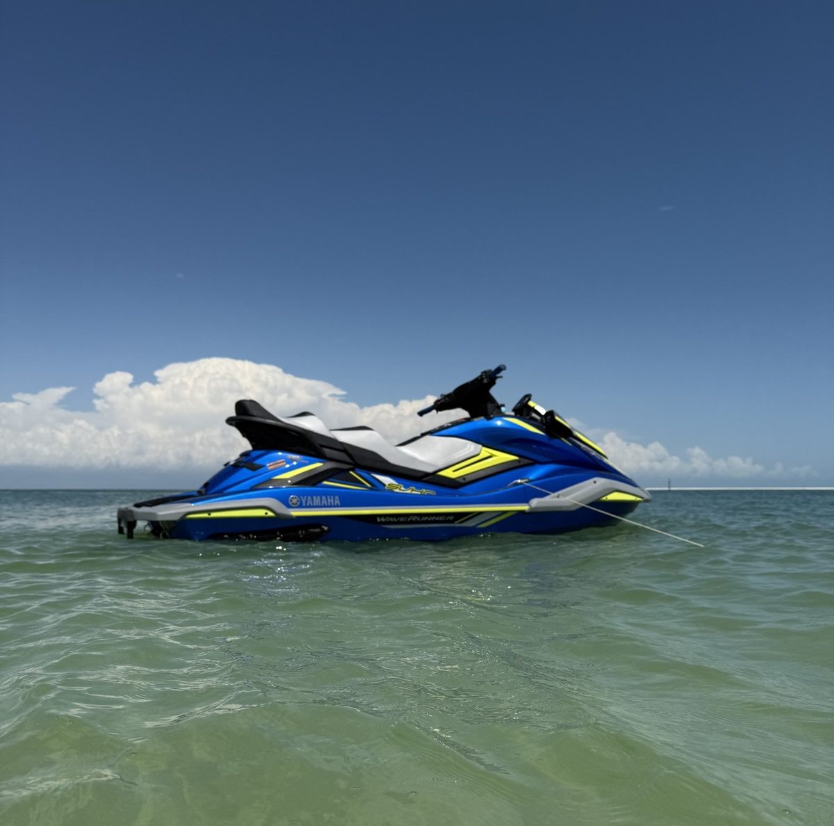 Yamaha WaveRunner personal watercraft on the water